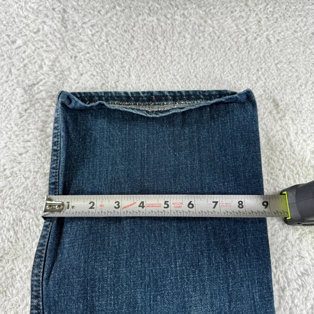 Levis 527 Jeans Mens 34x32 Blue Modern Bootcut‎ Denim Medium Wash Pants Western